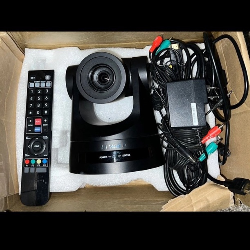 FOMAKO FMK30SDI Professional PTZ Camera – 
SDI HDMI USB LAN | Remote & Cables